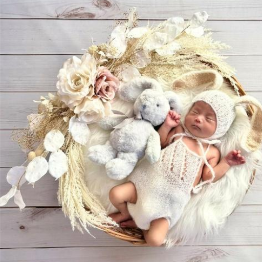 ニューボーンフォトモニター様から頂いた写真