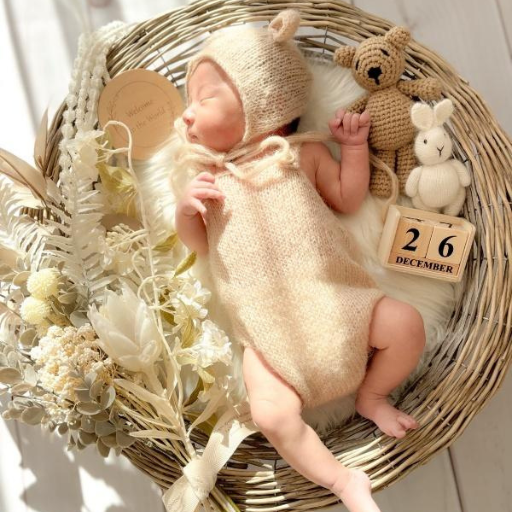 ニューボーンフォトモニター様から頂いた写真